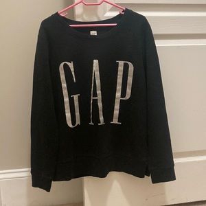Black Gap Logo Crewneck